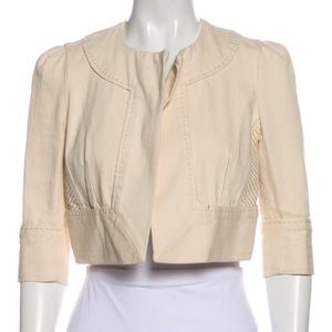 Diane Von Furstenberg Remo Cropped Jacket Bolero